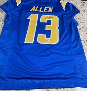 Autographed/Signed Keenan Allen Los Angeles LA Pro Style Jersey Jersey Beckett - Picture 1 of 4