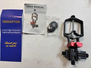 Tridaptor - Universal Digiscoping Adapter | High-Precision Phone to Telescope... - Picture 1 of 7
