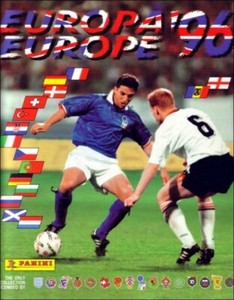 1996 Panini EM World Cup EURO 96 Stickers 195-354 Group C D Black Back