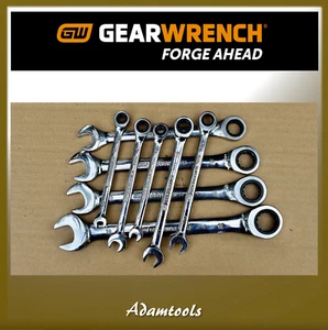 GearWrench Ratcheting Combination Spanner Metric & AF, Choose - Picture 1 of 15