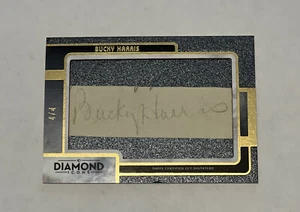 Bucky Harris 2023 Topps Diamond Icons Cut Signatures Legendary Autograph Auto Sp - Picture 1 of 4