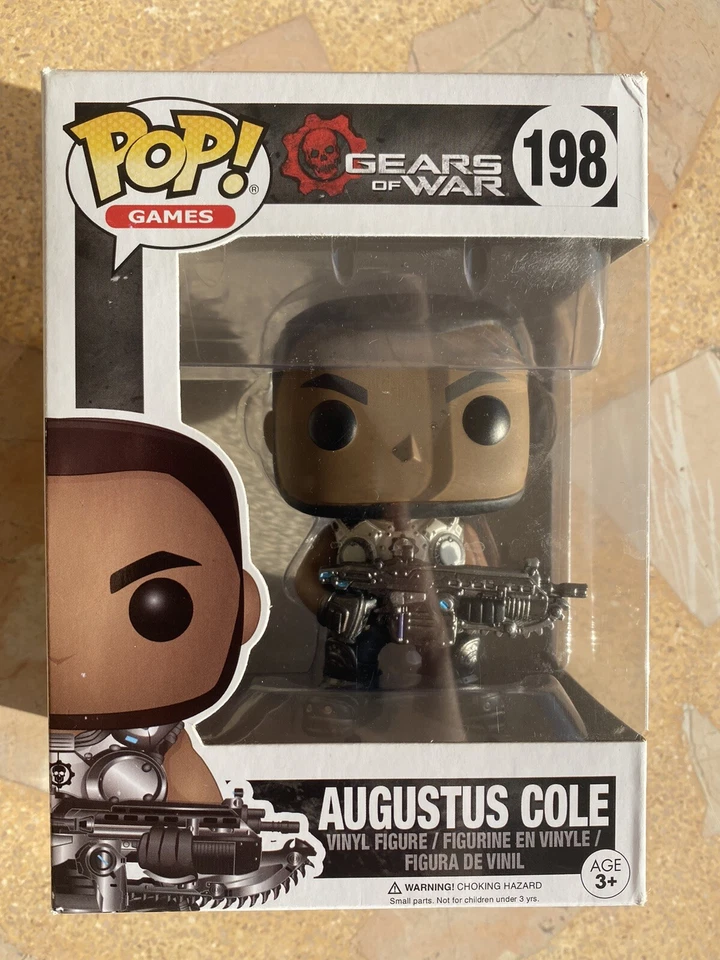 Funko Pop! Augustus Cole #198 del juego Gears of War. - Imagen 1 de 4