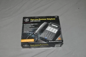 GE 4 Line Business Telephone 2-9451 with Intercom - Complete Open Box NOS - Picture 1 of 9