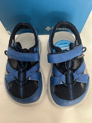 Sandalias Columbia TechSun Wave sin marcas para niños pequeños talla EE. UU. 6 azules Foto 1 de 4