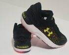 Under Armour Kids&#39; Grade School Charged Rogue 2 Sneaker, Black-White-Yellow Ray