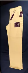 GLORIA VANDERBILT WOMEN'S AMANDA TAPERED LEG CLASSIC PANT(GOLD FINCH 6 SHORT)NWT - Picture 1 of 4