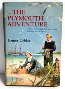 Gebler The Plymouth Adventure Evelyn Sibley Lampman HCDJ 1st ed 1954 - Picture 1 of 11