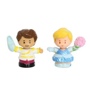 Fisher Price Little People Figures Cinderella and Prince Charming Toys - Picture 1 of 9