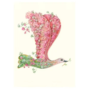 Dove of Peace Card by Daniel Mackie 7 x 5 inches with envelope - Picture 1 of 1