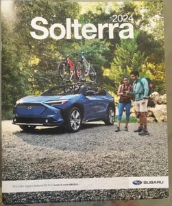 2024 SUBARU Solterra BROCHURE NEW "FREE SHIPPING" - Foto 1 di 1