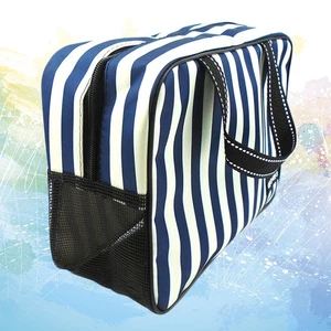 Bolsa de aseo impermeable organizador de baño pequeño de maquillaje portátil de viaje - Imagen 1 de 12