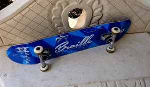 Braille Pro Complete Skateboard 7,75x32 Maple 95A Wheels Fast Bearings - Bild 1 von 4