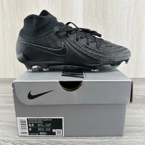 Botines de fútbol Nike Phantom Luna II Elite FG talla 8 para mujer negros selva profunda - Imagen 1 de 14