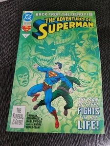 The Adventures of Superman #500 Back From The Dead 1993 #11 Schöner Zustand! - Bild 1 von 2
