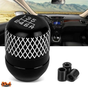 Universal JDM Type-R Style 42mm Racing Manual 6-Speed Aluminum Shift Knob Black - Bild 1 von 3