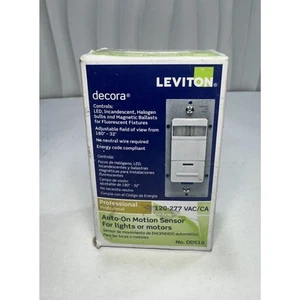 Leviton Decora 120/277-Volt AC White Occupancy PIR Sensor - Picture 1 of 5