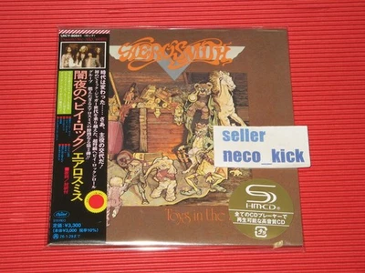 11B AEROSMITH  TOYS IN THE ATTIC WITH BONUS TRACKS 2025 JAPAN MINI LP SHM CD - Image 1 of 2