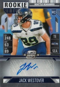 2024 Panini Contenders Optic #172- Jack Westover AU, RC - Seattle Seahawks - Bild 1 von 2