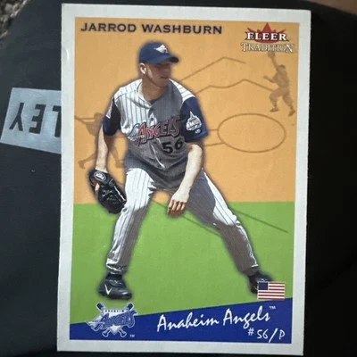 2002 Fleer Tradition - Jarrod Washburn #327 - Image 1 of 2