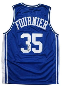 TOBY FOURNIER SIGNED PRO STYLE JERSEY DUKE BLUE DEVILS AUTOGRAPH GO DUKE+PSA/DNA - Picture 1 of 3