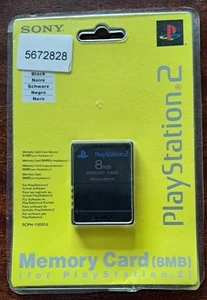Genuine Sony PlayStation 2 Memory Card 8MB - Brand New Sealed. SCPH-10020. - Picture 1 of 3