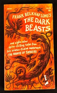 The Dark Beasts Frank Belknap Long 1964 Belmont Cthulhu Mythos Weird Fiction 1st - Picture 1 of 5