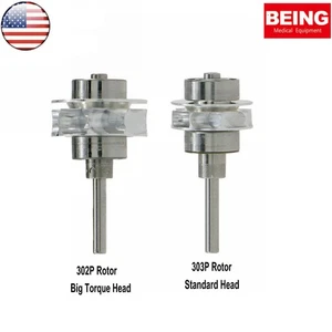 US BEING Dental Cartridge Turbine Rotor For LED High Speed Handpiece 302PQ 303PQ - Picture 1 of 25