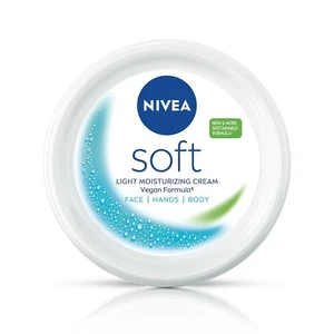 NIVEA Soft Light Moisturizer 300Ml Non-Greasy Cream with Vitamin E & Jojoba Oil - Picture 1 of 8