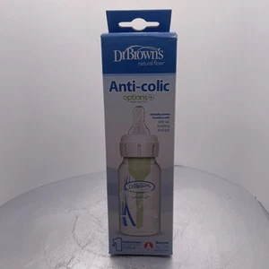 New Dr. Brown's Natural Flow Anti-Colic Options+ Baby Bottle 4oz 1-Pack - Picture 1 of 9