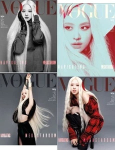 Vogue Korea Magazine 2025 August BlackPink ROSE - Picture 1 of 5