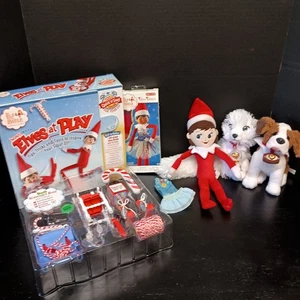 Elf On Shelf Elf Pets & Elf Accessories Lot 20+ Pieces Elf Girl St Bernard Fox  - Picture 1 of 21