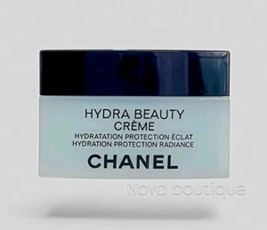 Chanel Hydra Beauty Crème Hydration Protection Radiance 50g/ 1.7 oz New Sealed - Picture 1 of 5