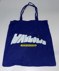 Wallows Band Music Merch Tell Me That It’s Over Tote Bag Blau Weiß Gelb Selten - Bild 1 von 5