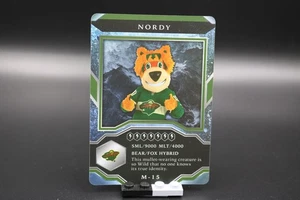 2021-22 Upper Deck MVP Hockey Nordy #M-15 Mascot Minnesota Wild - Picture 1 of 2