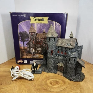 Department 56 Halloween Hot Classics Monsters Dracula's Castle Bela Lugosi *READ - Picture 1 of 24