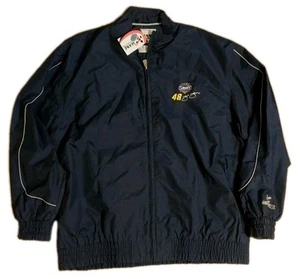 New Vintage Deadstock Jimmie Johnson Windbreaker Jacket NASCAR #48 sz. XL Nwt DS - Picture 1 of 9