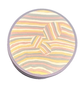 Caja de baratijas vintage MCM Hornsea Pottery Strata John Clappison Inglaterra fina - Imagen 1 de 9