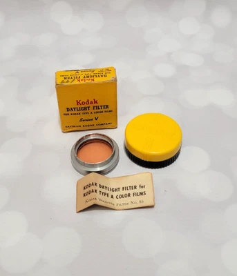 Eastman Kodak Daylight Filter Series V For Kodak Type A Color Films - Image 1 of 4
