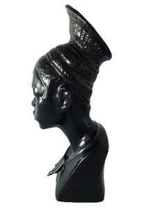 Lladro Kopf einer kongolesischen Frau Porzellan Büste / Figur Vintage 1984 - Bild 1 von 9