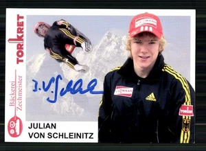 Julian von Schleinitz Autogrammkarte Original Signiert Rodeln + A 246976 - Picture 1 of 2