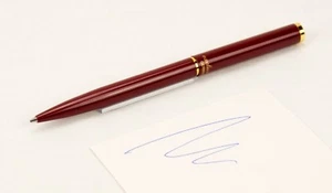 old Edding Slimline Ballpoint Pen Exclusive in Red-Gold - Picture 1 of 5