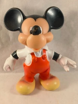 sympa  ancien pouet mickey 20cm  1972 ( delacoste   ) 1347 - Photo 1/2