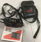 Pentax IQZoom 105WRDATE 35mm Film Camera W/Case, Battery & Manual   Works