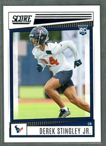 2022 Panini Score Derek Stingley Jr Rookie Card #324 Texans RC QTY - Picture 1 of 2