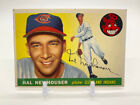 Hal Newhouser 1955 Topps #24 Cleveland Indians EX #1 Used