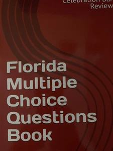 2024 Celebration Bar Exam Review FLORIDA Multiple Choice Questions + Barbri + FL - Picture 1 of 1