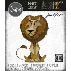 Sizzix Thinlits Die Set - Harrison, Colorize 665218 by: Tim Holtz - Picture 1 of 3