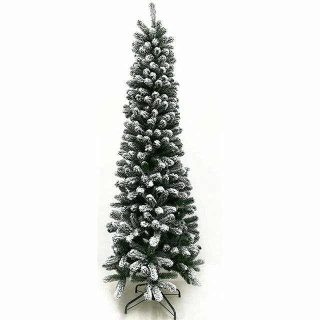 Rotex 341 180cm Albero di Natale Artificiale Innevato - Verde/Bianco