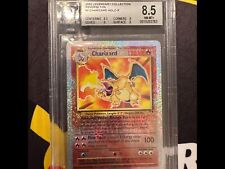 Charizard reverse holo legendary collection bgs 8.5