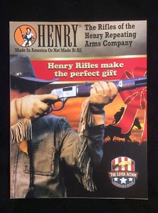 Original Henry Repeating Arms 2017 Rifle Book MINT - Picture 1 of 4